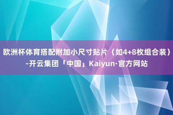 欧洲杯体育搭配附加小尺寸贴片（如4+8枚组合装）-开云集团「中国」Kaiyun·官方网站