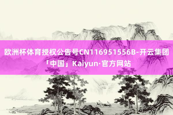 欧洲杯体育授权公告号CN116951556B-开云集团「中国」Kaiyun·官方网站