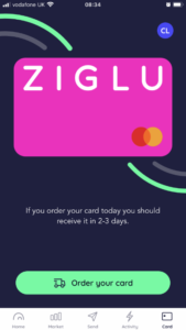 Ziglu虚拟加密货币银行开户